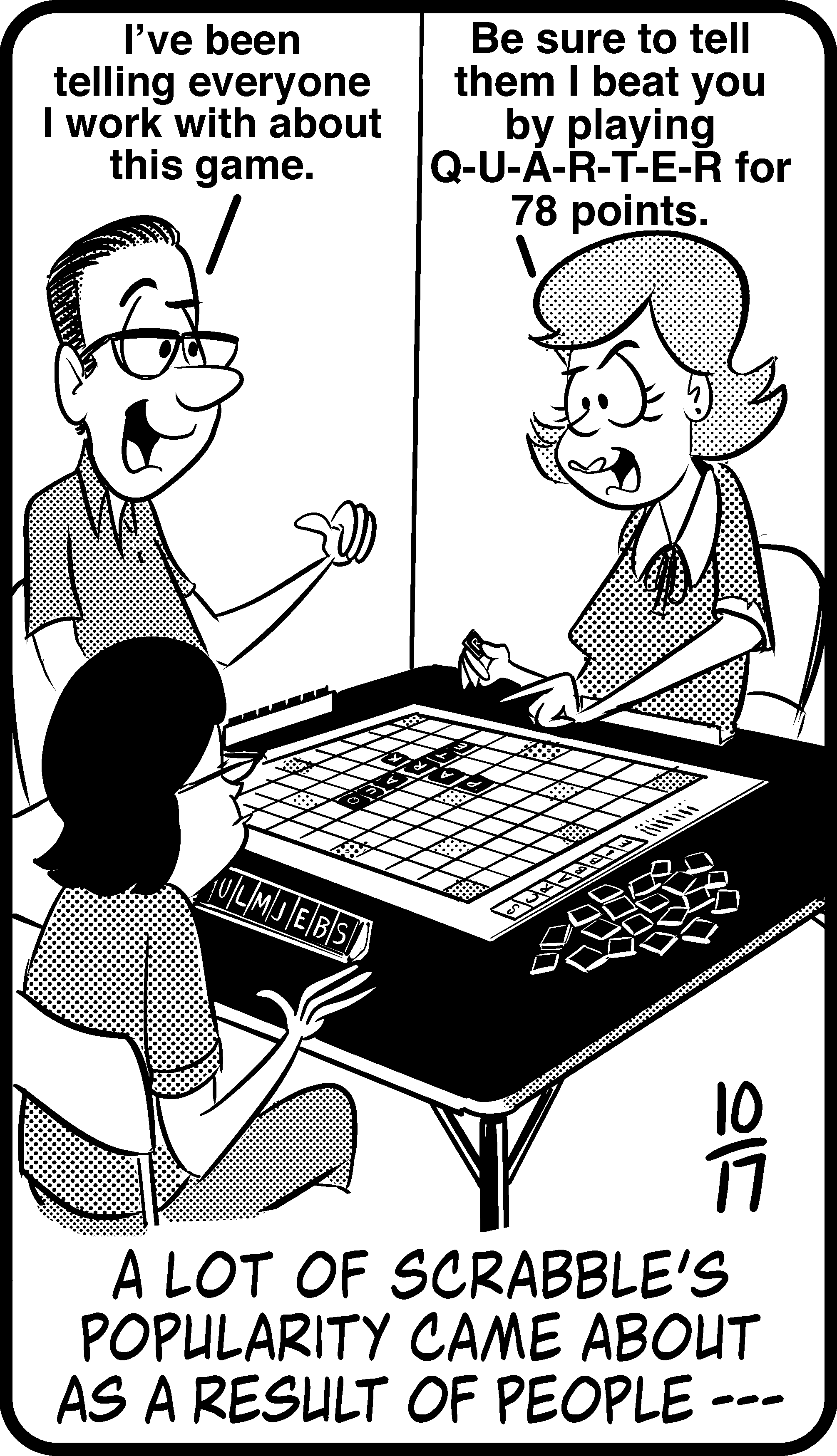 Jumble Answers for 10/17/2021 Daily Jumble Answer