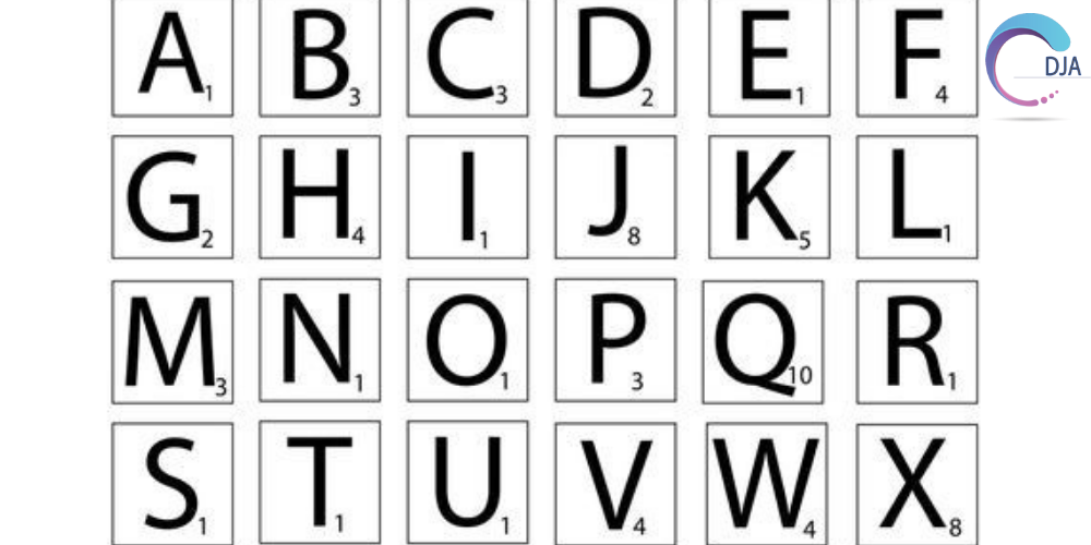 Scrabble Letter Font