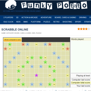 play scrabble online against computer uk